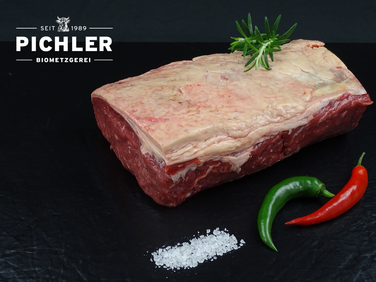 Bio Rinderlende / Roastbeef am Stück – Biometzgerei Pichler Bio Rinderlende / Roastbeef am Stück – Biometzgerei Pichler